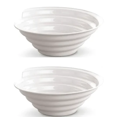 10.5 inch Melamine Spiral Bowl - Pack of 2