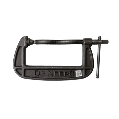 De Neers 105 mm Drop Forged C-Clamp For Hold Wood Or Metal Work Piece (Product Code 1261-4)