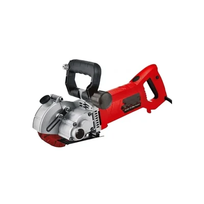 GAOCHENG 1060W 6-Inch Wall Chaser, Professional Construction Tool for Masonry Grooving with Dust Management (YR-WC1060)