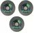 Premium Quality 107 mm (4 inch) Metal Cutting Disc (Pack-3 Pcs)