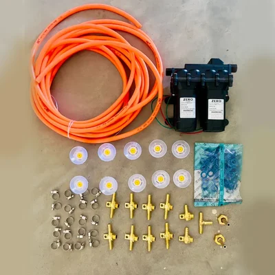 Heavy Duty Boom Sprayer Kit (450 PSI Motor, 10 Nozzles, 10 Meter Pipe & Other Accessories)