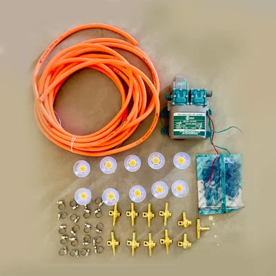 Heavy Duty Boom Sprayer Kit (250 PSI Motor, 10 Nozzles, 10 Meter Pipe & Other Accessories)