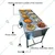 Heavy Duty 10 Pot Electric Bain Marie For Buffet Purpose 3kW, SS Body