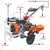 Mitsuyama MY-685D-DE-RT, 10HP Back Rotary Diesel Power Weeder of 4 Stroke, 186F Kama Engine