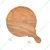 Wooden Round Shape 10 inch Pizza Serving Bat (Pack of 2)
