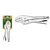 Jadever 10" 0-43mm Cr-V Straight Jaw Pliers HRC52-60 Nickel Plated JDLP2C02