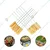 10 inch Barbeque Grill Skewers with Wooden Handle (Pack of 12 pcs)