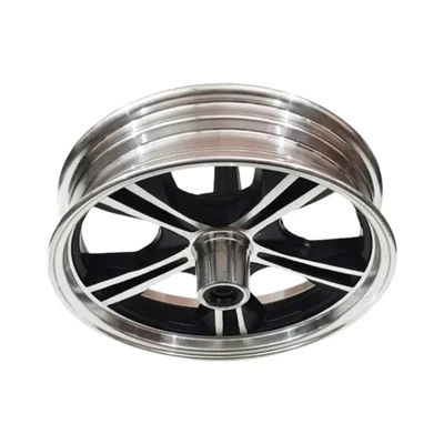 Premium Quality10 Inch Alloy Wheel Rim for Electric Scooters, Dual-Tone 5-Spoke Design, High-Strength Aluminum Rim