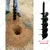 GT Shakti 10 Inch Double Spiral Drill Bit For Earth Auger/ Post Hole Digger