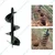 Heavy Duty Single Spiral 12 inch Drill Bit For Earth Auger/ Post Hole Digger Machine