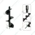Heavy Duty Single Spiral 12 inch Drill Bit For Earth Auger/ Post Hole Digger Machine