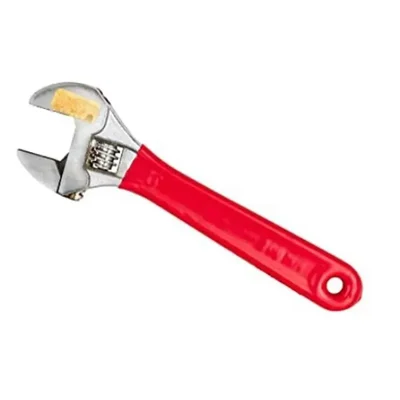 Globus 10 Inch(250mm) Forged Steel Adjustable Wrench with Soft PVC Grip, GL-SD2IN1-681012 (294) 