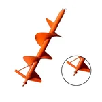 Zeyang 10 Inch Single Spiral Conical Type Auger Bit for 2 Stroke & 4 Stroke For Earth Auger/ Post Hole Digger Machine, EA-043