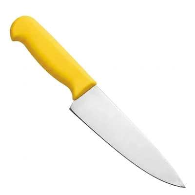 Smart Chef SC0203 10 Inch Yellow Stainless Steel Ergonomic Chef Knife Precision Chopping(Pack-1 pc)