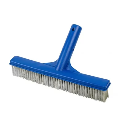 10 Inch Wide Swimming Pool Spa Algae Brush with Soft Nylon Bristles