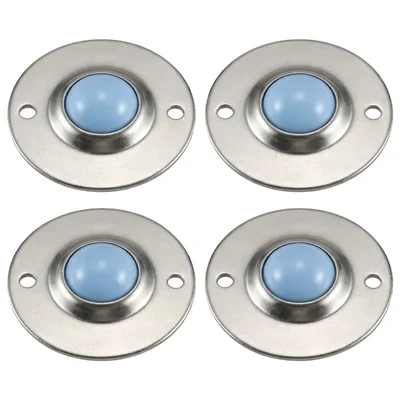 Heavy Duty 4 Pieces 10 Kg Ball Transfer Unit Caster Wheel