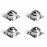 Heavy Duty 4 Pieces 10 Kg Load Capacity Ball Transfer Caster Wheel