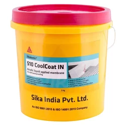 Sika 10 Kg Cool Coat Acrylic Roof Waterproofing & Heat Reflective Coating (SikaLastic 520)