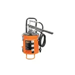 Kapson 10kg High Pressure Wheeled Bucket Grease Pump Mobile Manual Lubricant Dispenser K-706