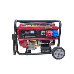 Power Hub 10 KVA Three Phase Electric Start Petrol Generator with 25 Liter Tank Capacity(A1300)