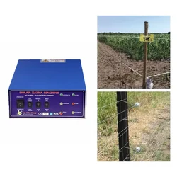 RB Solar 10 KV Metal Body Solar Zatka Machine to Cover 40 Acre Land (1 Year Warranty) with Accessories