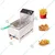 Commercial 8L Electric and Gas Operated Deep Fat Fryer 2500W, SS Body