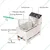 Commercial 8L Electric and Gas Operated Deep Fat Fryer 2500W, SS Body
