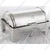 Stainless Steel 10 Ltr Rectangular Roll Top Chafing Dish with Stackable Stand