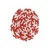 CHANDOKS 10 meter S Hook Type Plastic Safety Barrier Cone Chain for Construction, 6mm Thickness, Red & White