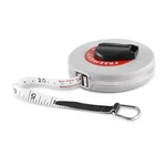 Freemans 10m Non-Conductive Fiberglass Measuring Tape with Leatherette Case and Quick Winding Handle FN10