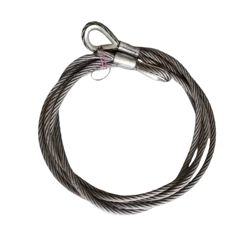 National 10 mm 11 meter Long Wire Rope Sling For Lifting, Rigging and Material Handling