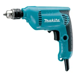 Makita 10 mm 450 Watt Variable Speed Reversing Drill with Keyed Chuck, 3400 RPM (6412)