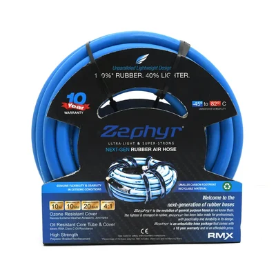 Zephyr 10mm Diameter Air Hose Pipe For Compressor, 10 mtr Long (ZA1010)