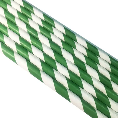 10 mm, Disposable Rice Straw for Picnic, Travel, Food Truck (Pack-2000)