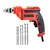 Heavy Duty 10 mm, 400 W & 4500 RPM R/F Function Electric Drill Machine With 6 Pcs Drill Bits