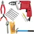 Heavy Duty 10mm Drill Machine With Wood Drill Bits, Flat Bits, Tester, Plier, Wire Cutter, Hammer & Wrench For Wood Work Purposes