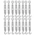Premium Quality 10 mm Eye to hook Commercial Mild Steel Galvanized Turnbuckle (Pack of -16)