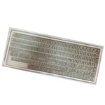 10 mm Flat Letter Set For Manual And Semi Automatic Stamping Machine