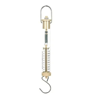 Cometek 10N 1kg Dual Scale Spring Balance for Labs & Home Education