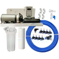 WaterSun 10 Nozzle Fogger Kit with Timer, Filter and Other Accessories for Farming