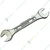 Double Open End Spanners - 10mm X 11mm - 10 Pc Box.