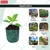 Pack of 10 Pcs of Wet Free Grow Bags, HDPE Fabric Material and UV Protected(Size-5 L (6 inch X 12 inch))