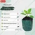 Pack of 10 Pcs of Wet Free Grow Bags, HDPE Fabric Material and UV Protected(Size-5 L (6 inch X 12 inch))