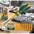 Jadever 10Pcs 65mm CR-V Interchangeable Screwdriver Set JDSS1B10