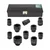 ROCKFORCE 3/4" 10pcs, 6 Point Impact Socket Set with Case (RF-6101-5MPB)
