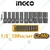 INGCO 10pcs 1/2" Deep Impact Socket Set, Cr-Mo Material (HKISSD12102L)