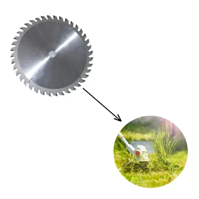 10 Pcs Heavy Duty 80 Teeth Flat Type Circular Blade for Petrol Brush Cutter