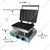 Commercial 10 Slot Rectangle Biscuit Waffle Maker Machine