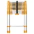 INGCO 10 Step (10 Feet/3 Meter) Aluminium Telescopic Ladder,150 kg Load Capacity For Multipurpose Use (HLAD08101)