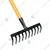 Falcon FRWH-10, Steel 10-Teeth Garden Rake with Steel Handle and Grip